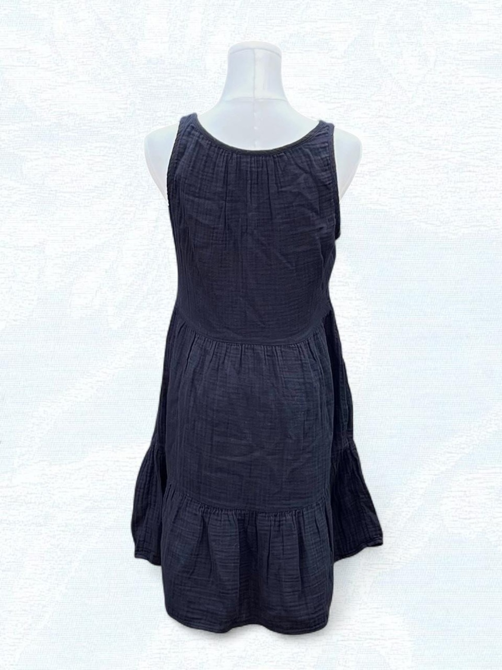 Universal Thread Black Tiered Ruffle Dress - Picture 5 of 6